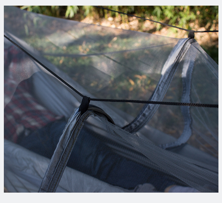 Cheap Goat Tents Outdoor Camping Hammock Portable Ultralight Tent 1 2 Person Hanging Bed with Mosquito Net Ultralight Tourist Sleeping Hammock   